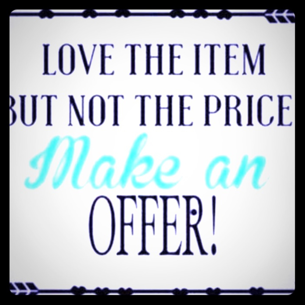 Make an offer 😀
